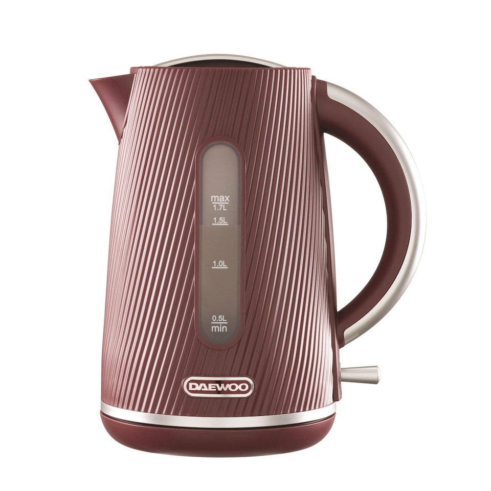 image 1 of Daewoo Cascade Matching Kettle and 4 Slice Toaster Set 1.7L 3KW