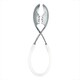 image 4 of Bugatti Kiss Salad Tongs White