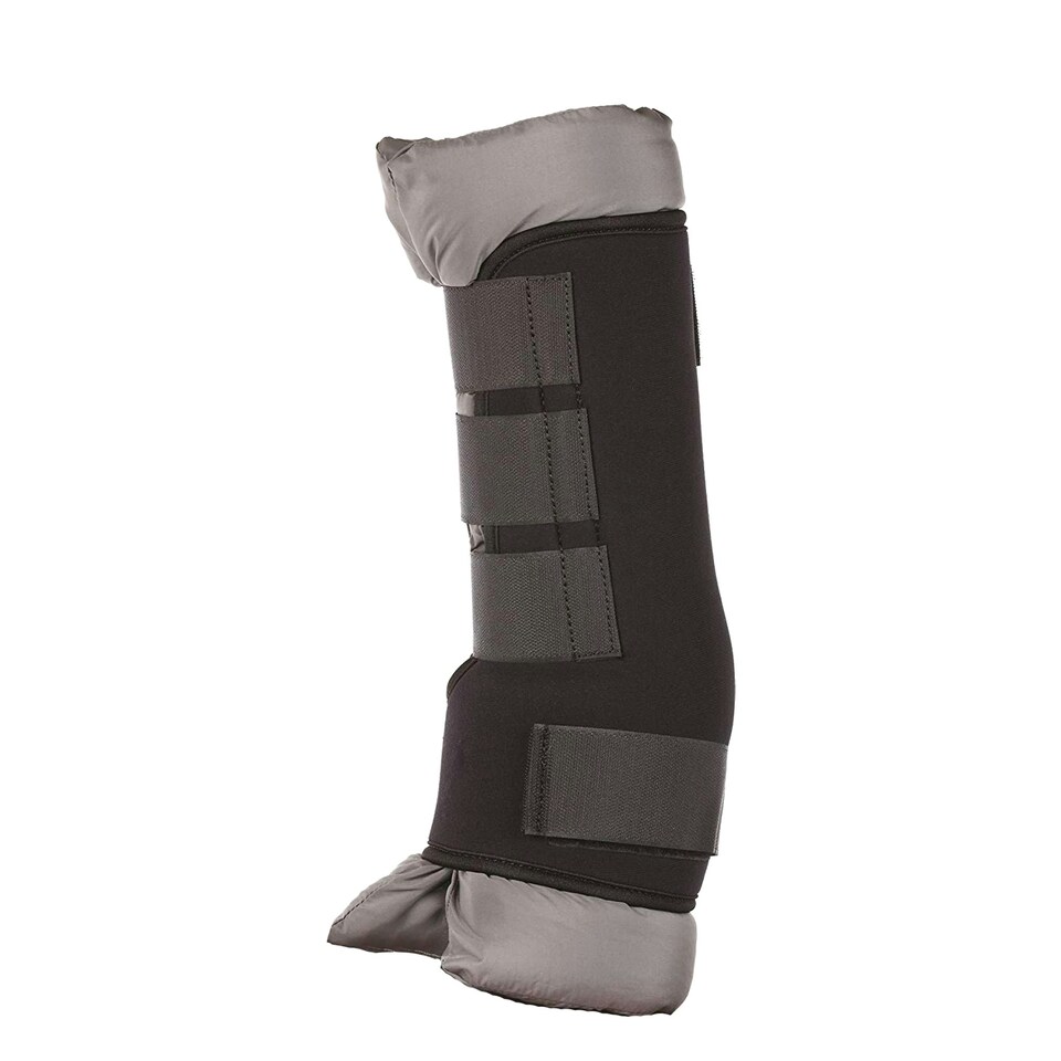 HyIMPACT Stable Protection Boots (One Pair) - Black/Grey - M