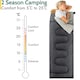 image 2 of Envelope Sleeping Bag - Charcoal