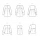 image 2 of Simplicity 9467 Paper Sewing Pattern – Women’s Top, Size H5 (6–8–10–12–14), Intermediate