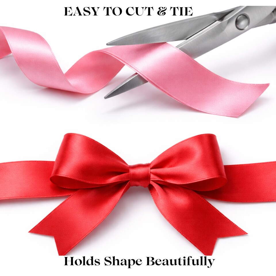 image 1 of Satin Ribbon for Fabric & Gift Wrapping - 6mm x 25 Metres