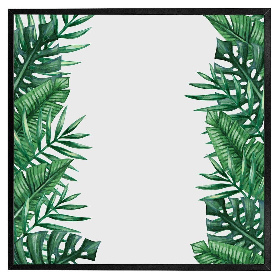 image 1 of Half botanical border (Picture Frame) Grey | XL