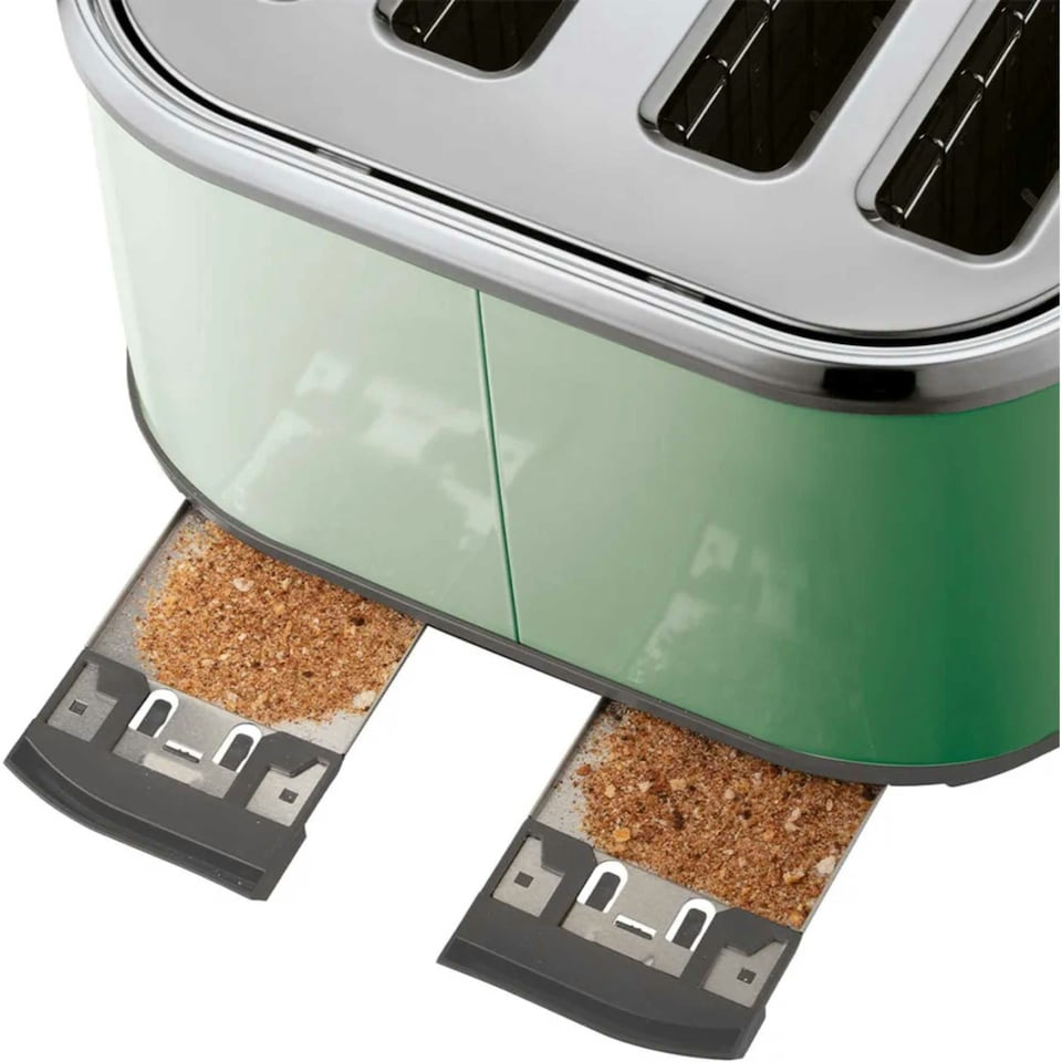 image 1 of Russell Hobbs Stylevia 4 Slice Toaster - Sage Green 26294