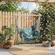 image 7 of Vonhaus Seville Outdoor Hanging Chair with Attachments