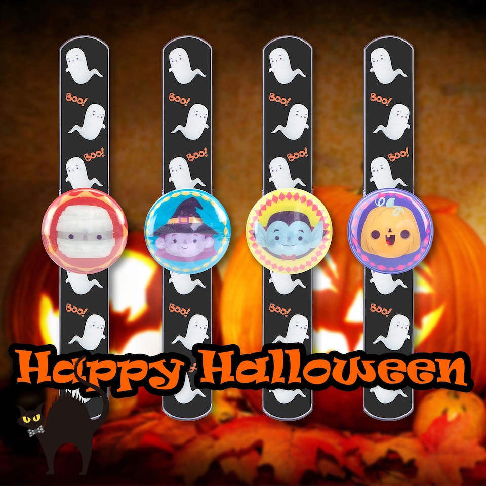 image 1 of PMS Halloween Snap Band - Mystery Bag Multicolour