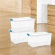 image 2 of Medium Under Bed Clear Storage Box | Clear | 1
