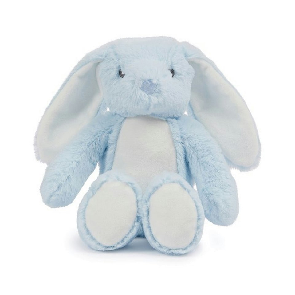 Mumbles Printme Mini Bunny Plush Toy - Blue - 26cm