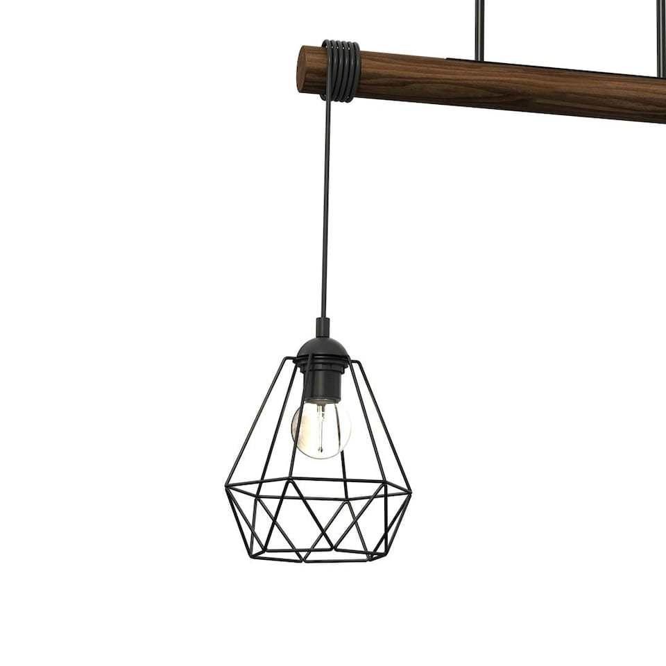 image 1 of Milagro Pendant Lamp Acero 3XE27