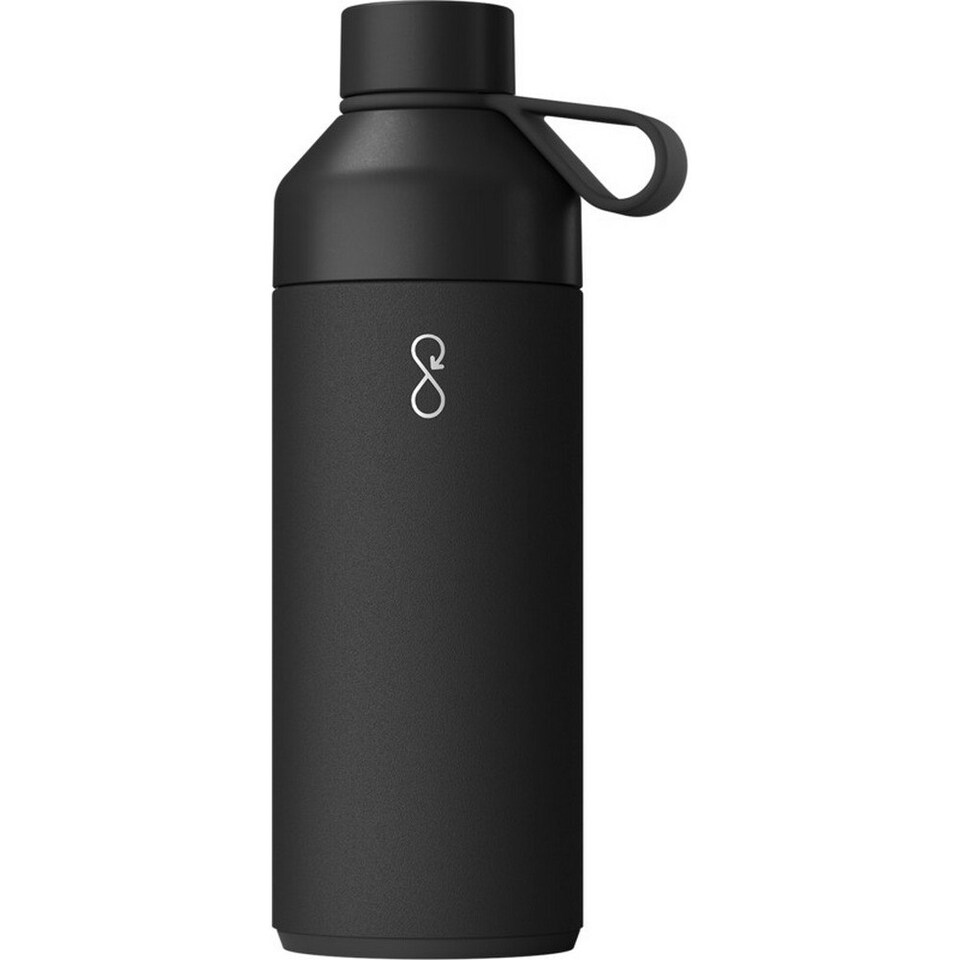 image 1 of Ocean Bottle 1000ml Insulated Water Bottle - Obsidian Black - One Size