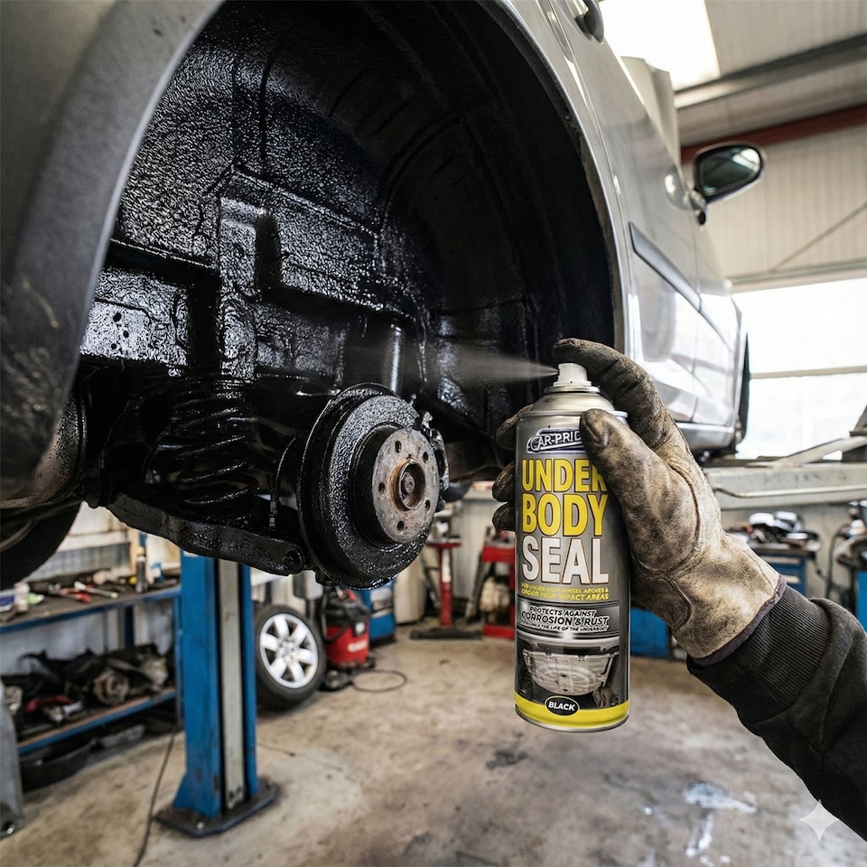 image 1 of Underbody Seal Spray, Long-Lasting, Resilient Layer, Easy And Direct Application, Resist To Corrosion And Rust, Multiple Uses, 400ML