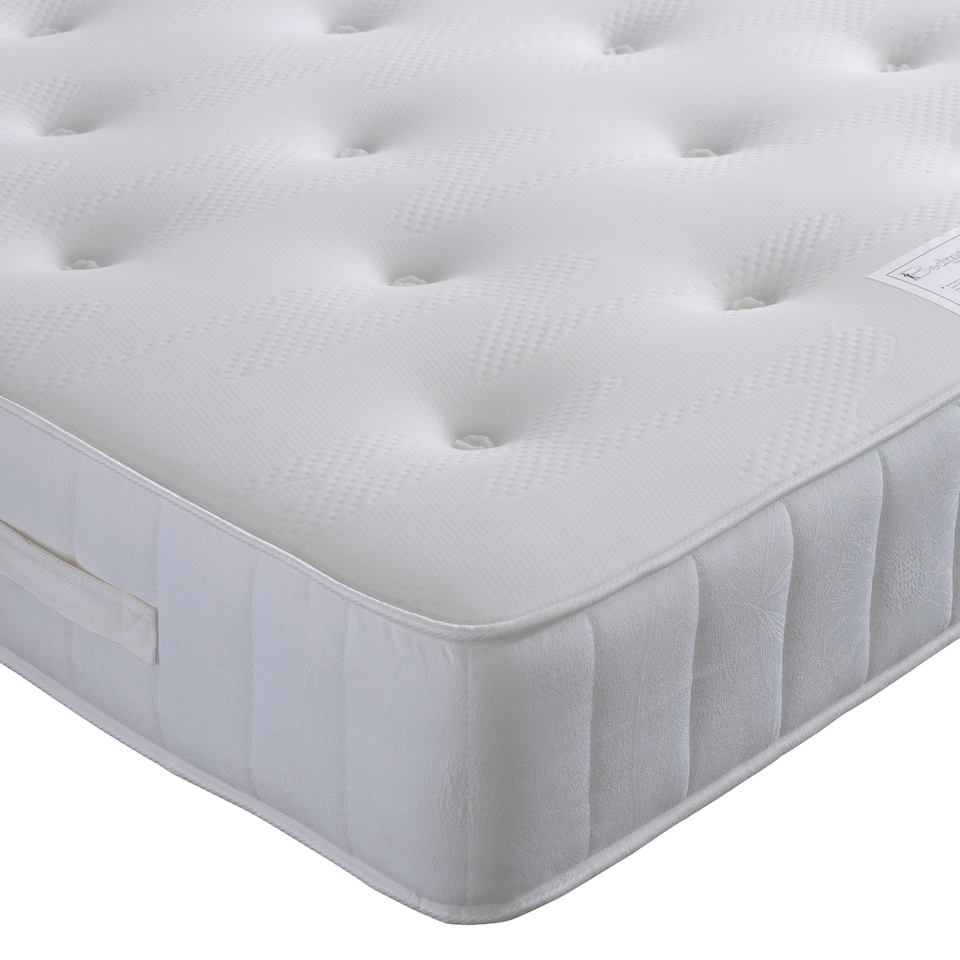 image 1 of Aurora Grey Velvet Ottoman Bed And Memory Maestro Memory Foam Mattress Double | Grey