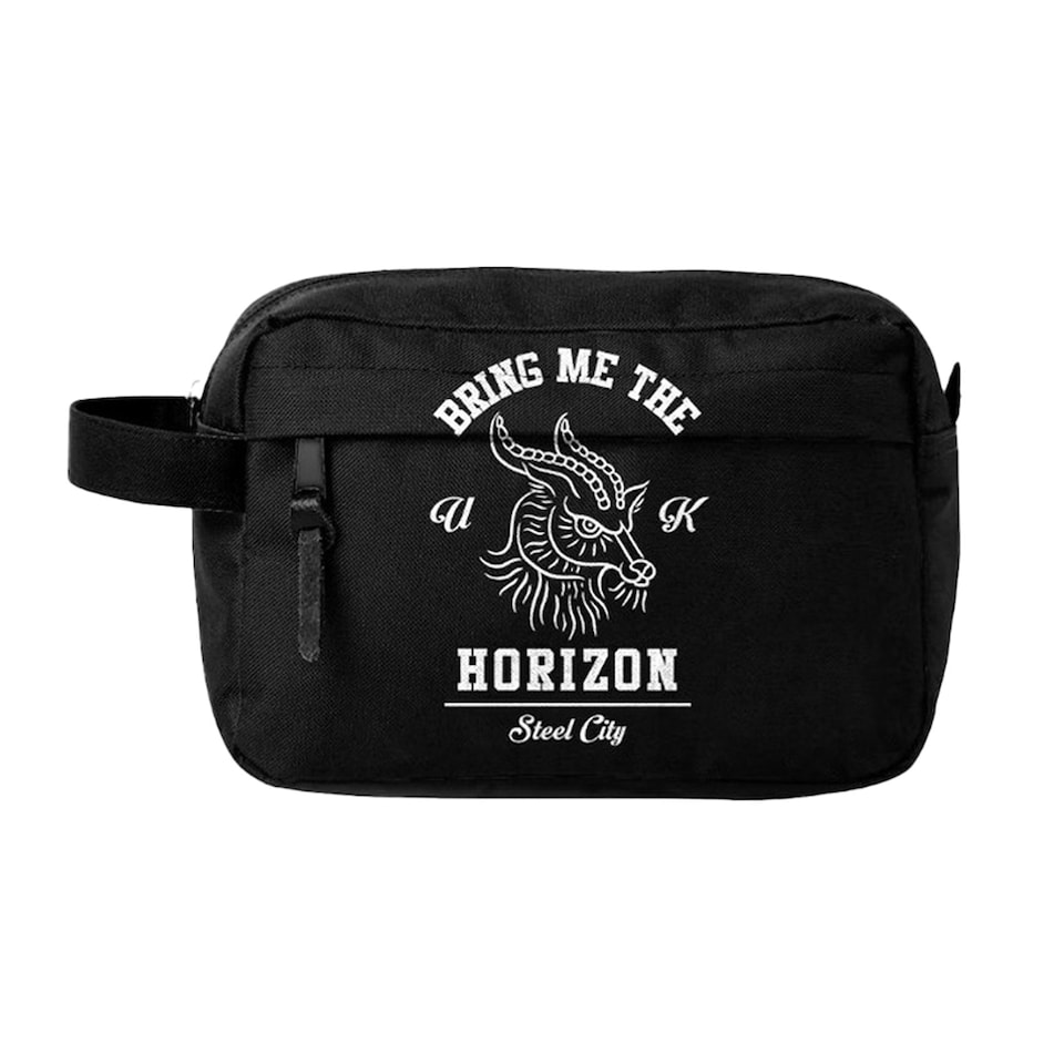 image 1 of Rocksax Bring Me The Horizon (BMTH) Wash Bag - Goat
