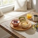 image 4 of Ceramic Bowl Set Flower Shape Pastel Serving Modern Dish Set | Multi | Multicoloured | 4 Pcs | 1