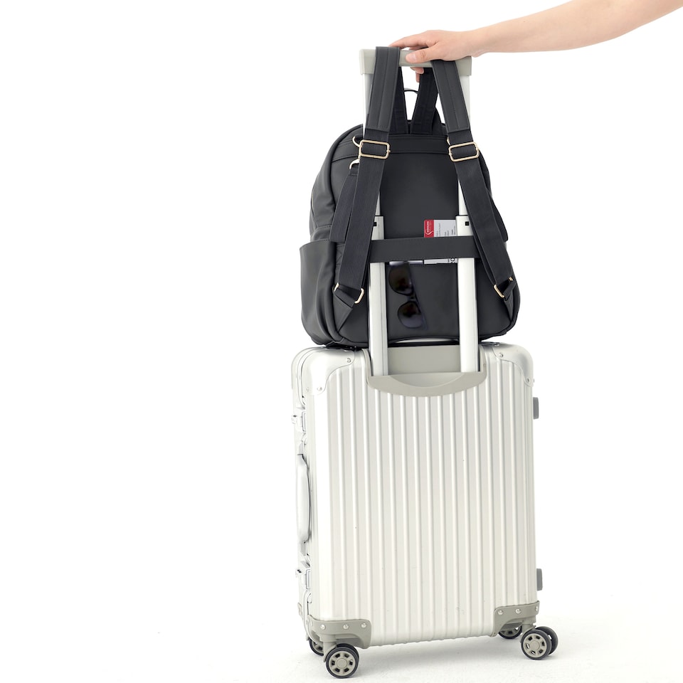 image 1 of Allis Lux Baby Changing Backpack - Black