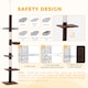 image 7 of PawHut Floor to Ceiling Cat Tree 5-Tier Climbing Tower Scratching Post