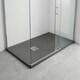 image 6 of Balterley Premium Slimline Rectangular Shower Tray | Grey | Grey Slate | 1