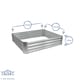 image 3 of Harbour Housewares Square Galvanised Steel Raised Garden Bed - 120cm x 120cm - Green Green
