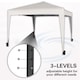 image 5 of MCC Direct Gazebo 3x3 Pop up White | White | White