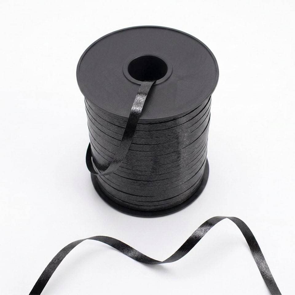 image 1 of Midnight Black Curling Ribbon 546 yd / 500m