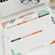 image 2 of Personalised Tropical A4 Desk Planner