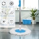 image 6 of 360 Rotating Spin Mop and Bucket Set Magic Floor Cleaner with 2 Microfibre Mop Heads Blue