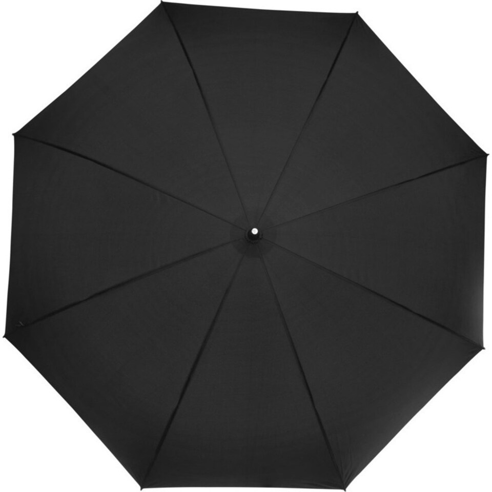 image 1 of Avenue Romee RPET Recycled Golf Umbrella - Solid Black - One Size