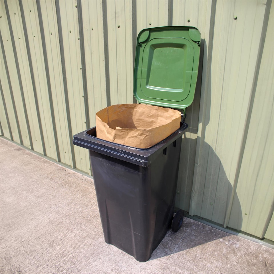 image 1 of 240L Paper Compostable Kerbside Caddy Liners - 80 Bags