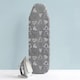 image 2 of GEEZY Ironing Board Cover with Grey Heart Design 122 x 38cm