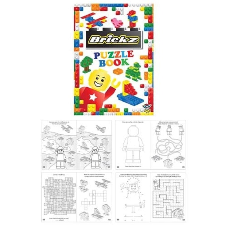 Mini Brickz Puzzle Book 15cm