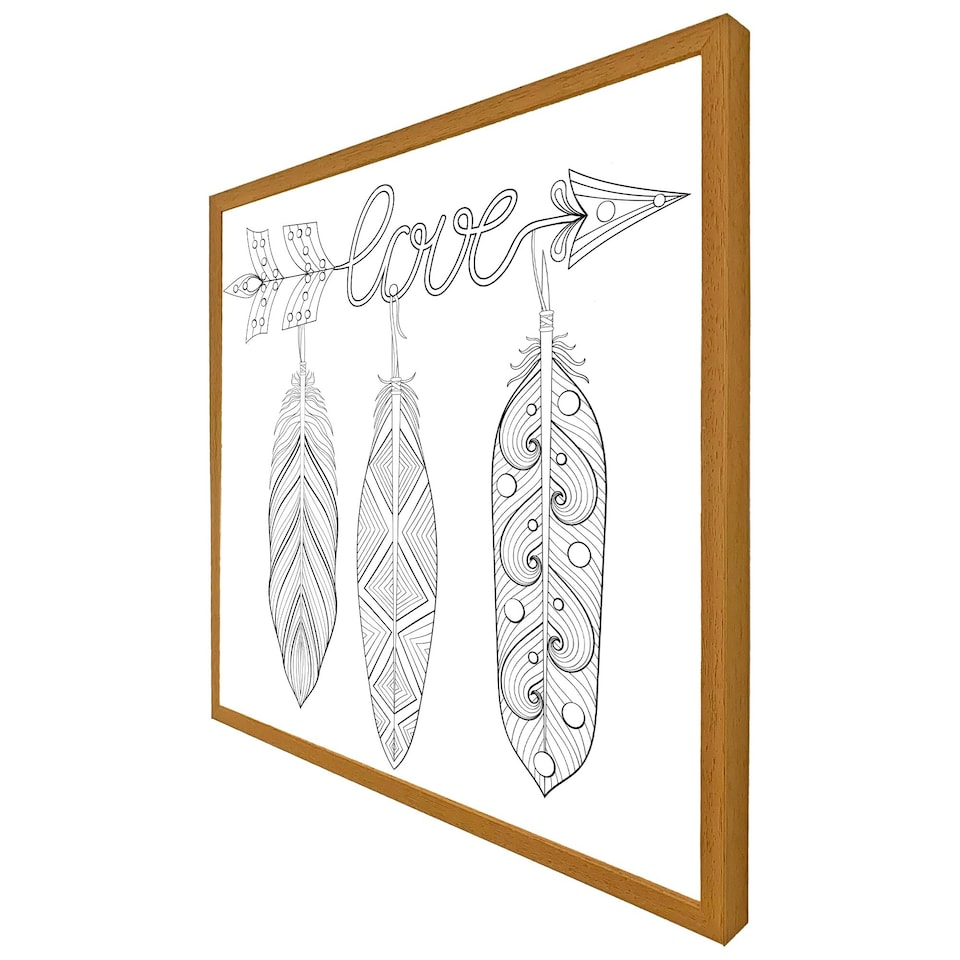 image 1 of Bohemian arrow (Picture Frame) Grey | M