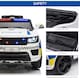 image 5 of HOMCOM 12V Kid Electric Ride On Police Car w/ Remote Siren Bluetooth 3-6 Years
