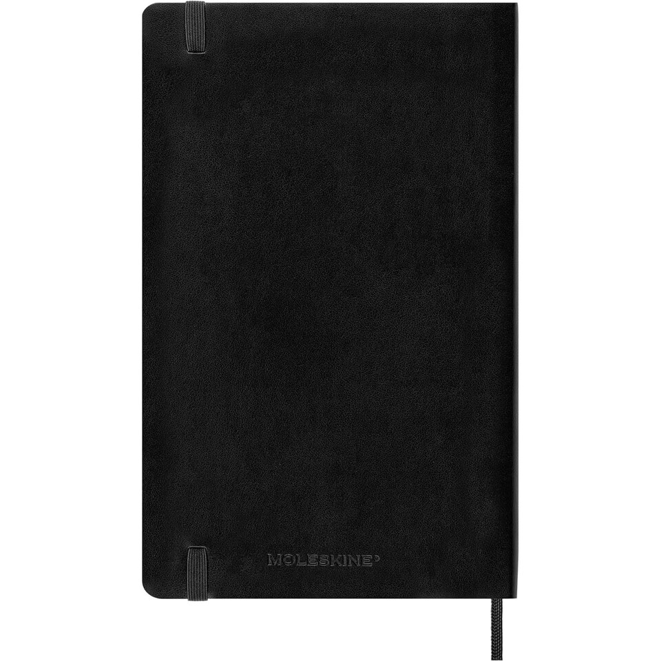 image 1 of Moleskine 2025 Soft Cover Planner - Solid Black - One Size (UTPF4450)