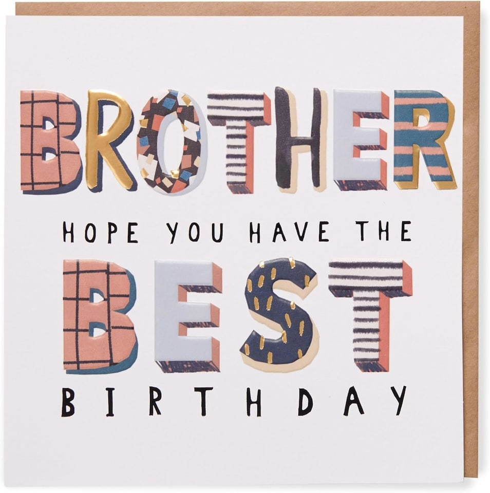image 1 of Kindred Brother Birthday Card