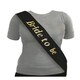 image 1 of Sash Bride To Be Black