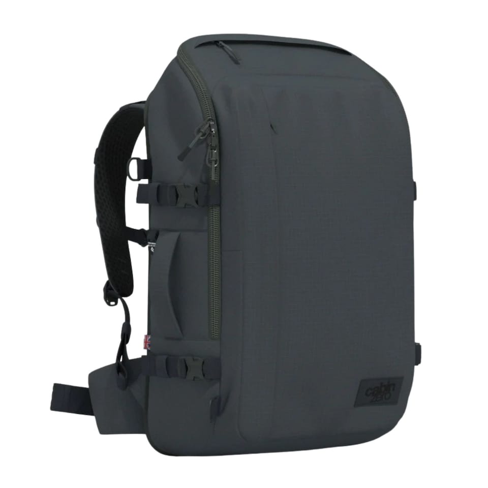 image 1 of CabinZero ADV Backpack 42L, Lightweight Water-Resistant Carry-On Travel Daypack | Grey | Original Grey