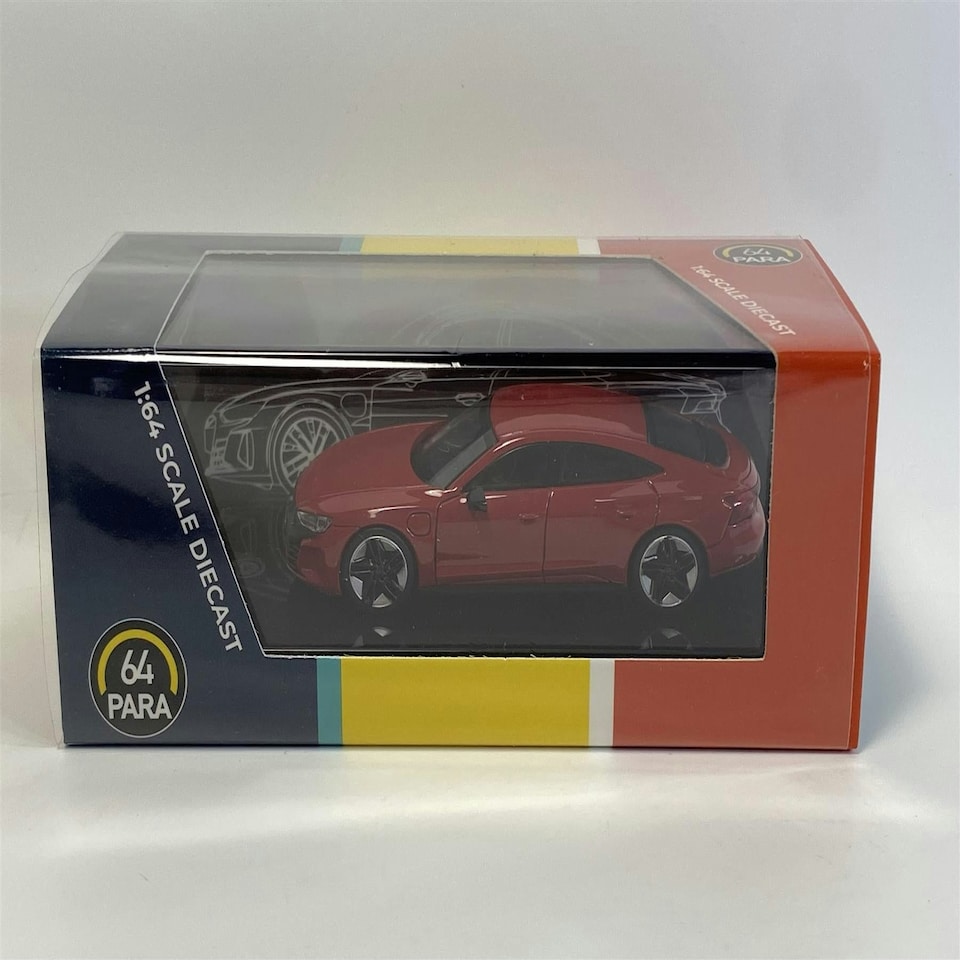 image 1 of Audi RS e-tron GT Tango Red RHD 1:64 Scale Paragon 65332