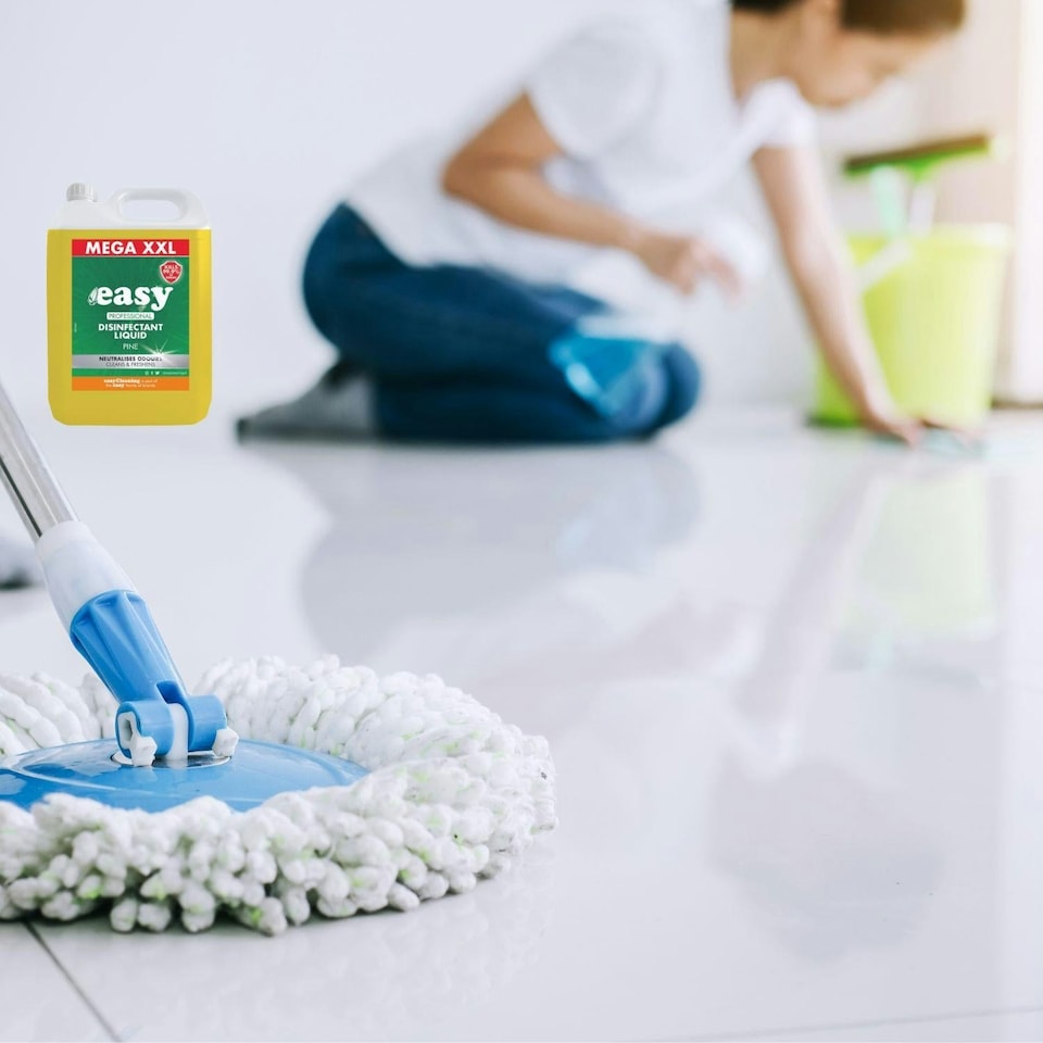 image 1 of Easy Professional Disinfectant Liquid Pine Neutralises Odours Cleans Freshens 5L