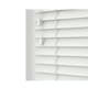 image 1 of 75cm Ultra White Wooden Venetian Blinds With Strings (130cm drop) | White | White