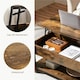 image 6 of Yaheetech Lift Top Coffee Table with Hidden Compartment