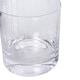 image 6 of Mikasa Wine Glass Set Clear Ribbed Crystal 350ml Set of 4