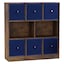 Rustic Brown & Royal Blue
