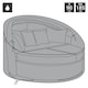 image 4 of Charles Bentley Deluxe Rattan Day Bed Cover