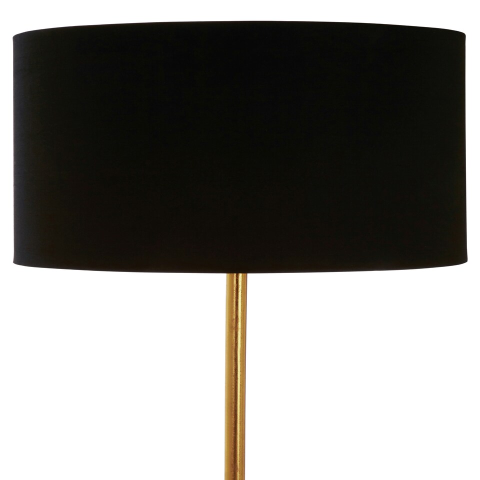 image 1 of Interiors by Premier Floorstanding Lamp, Adjustable Modern LED Standing Light, Slim Metal Frame Floor Lamp for Living Room Gold