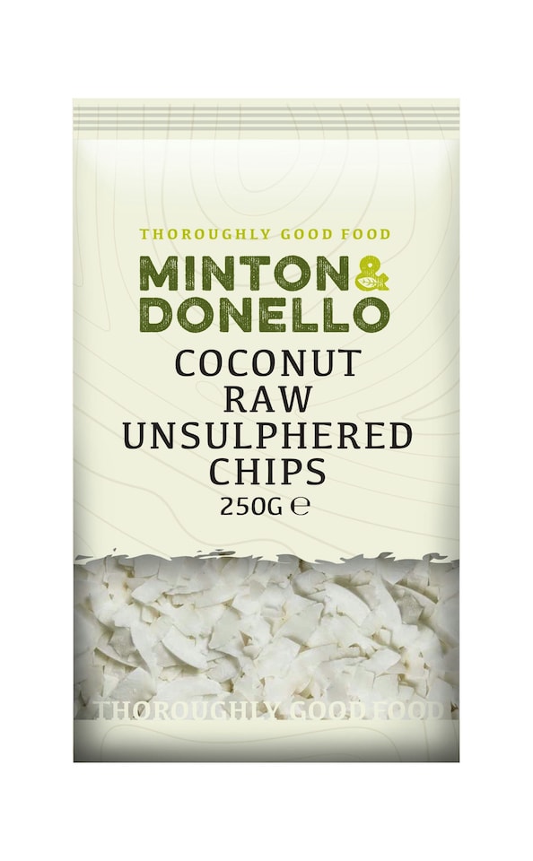 image 1 of Minton & Donello Raw Unsulphured Coconut Chips 6 x 250g | Multi