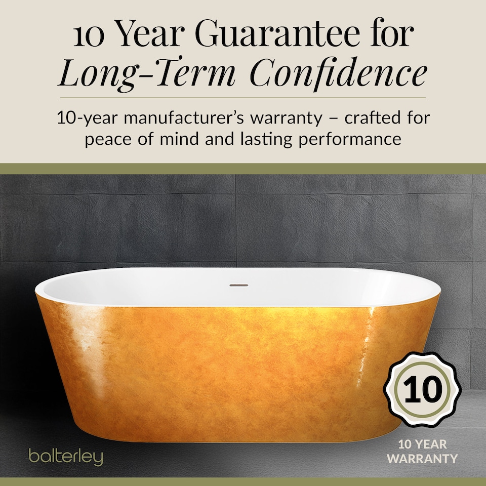 image 1 of Balterley Luxury Modern Freestanding Oval Bath | Copper | Copper