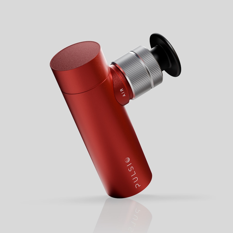 image 1 of Pulsio Air Massage Gun - Red