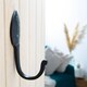 image 5 of Hammer & Tongs Arrowhead Coat Hook - W55mm x H140mm - Black | Black | Black | One Size