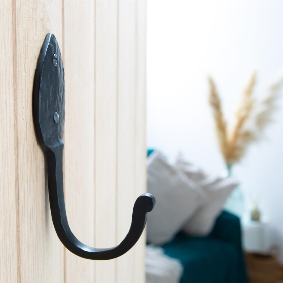 image 1 of Hammer & Tongs Arrowhead Coat Hook - W55mm x H140mm - Black | Black | Black | One Size