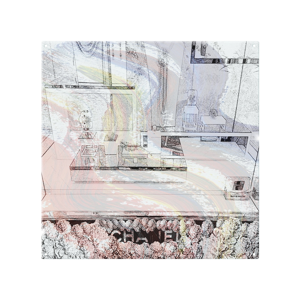 image 1 of Window Shopping Splash Back | White